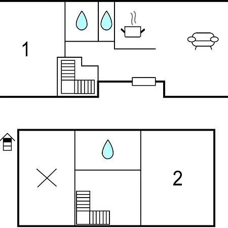 아파트 Amazing In Hauteville-sur-Mer